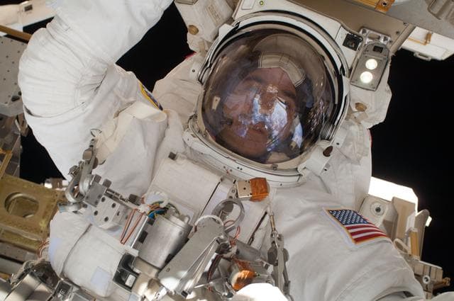 NASA image: Mastracchio during EVA 26