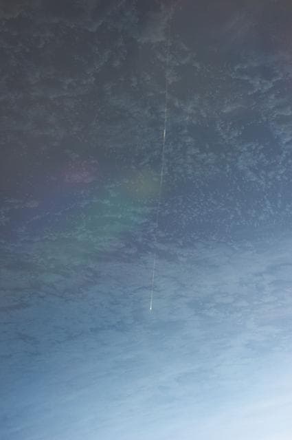 NASA image: 53P Progress burn up