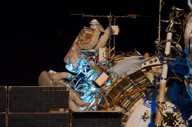 NASA image: Russian EVA 38.