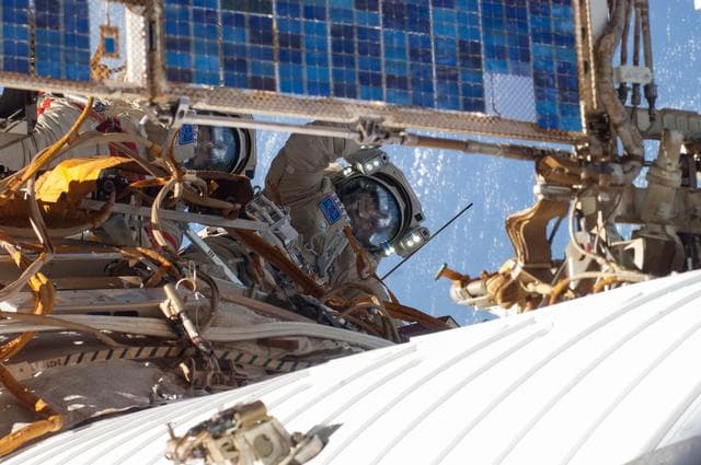 NASA image: Russian EVA 38.