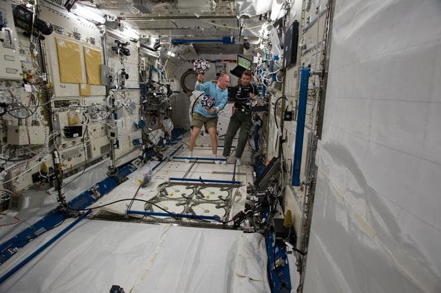 NASA image: SPHERES Zero Robotics