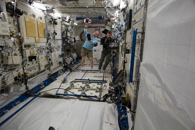 NASA image: SPHERES Zero Robotics