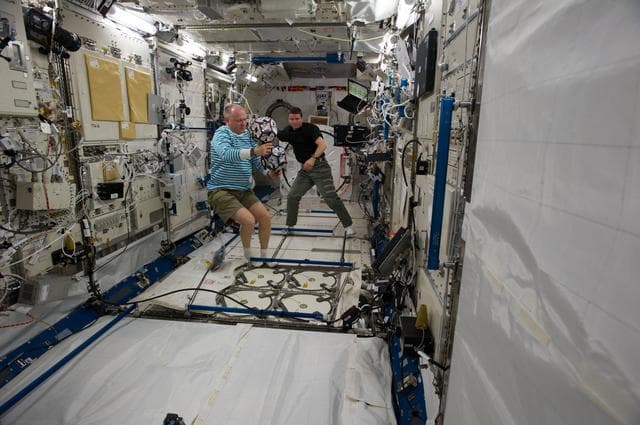NASA image: SPHERES Zero Robotics