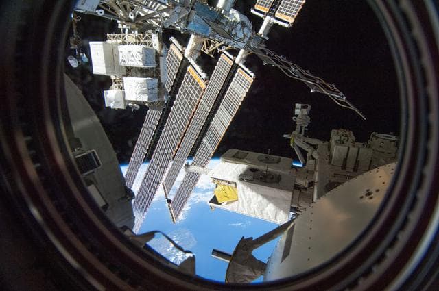 NASA image: View from JEM window