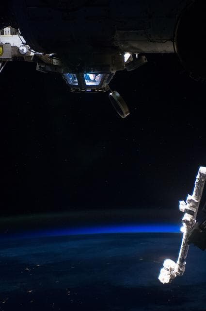 NASA image: Cygnus approach