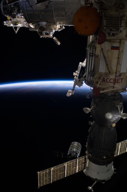 NASA image: Cygnus approach