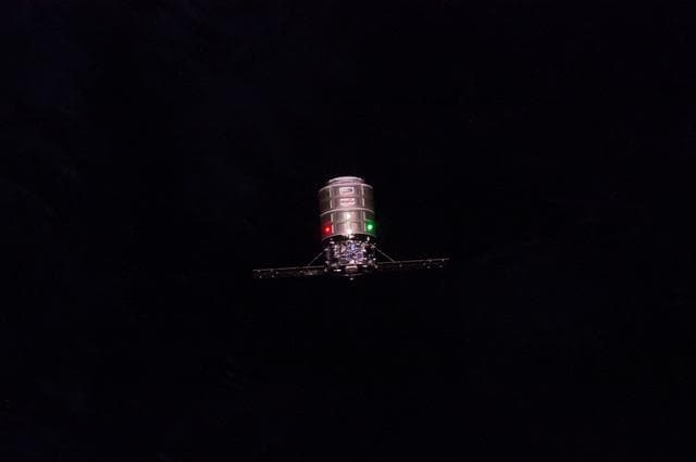 NASA image: Cygnus approach and capture