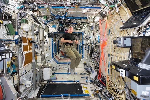 NASA image: Gerst in U.S. Lab