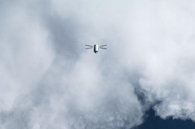NASA image: ATV Fly-Under