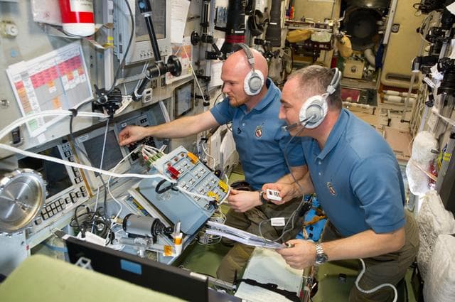 NASA image: ATV docking ops