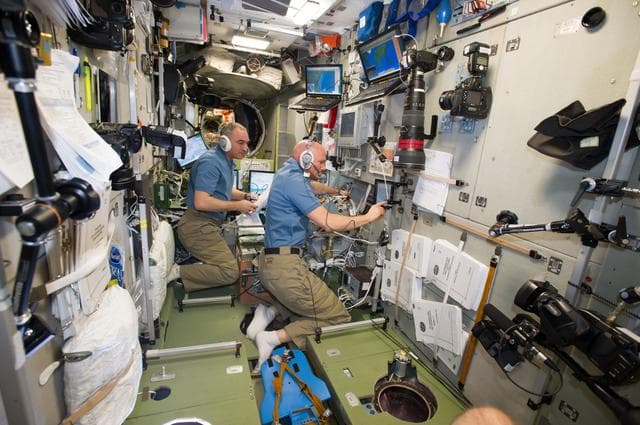 NASA image: ATV docking ops