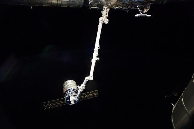 NASA image: TL Cygnus release