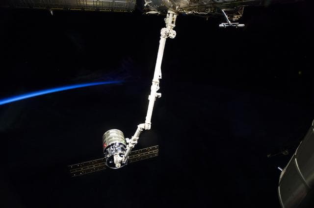 NASA image: TL Cygnus release