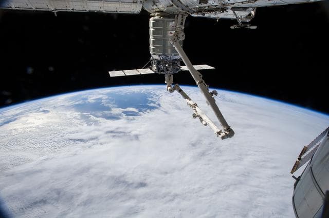 NASA image: TL Cygnus release