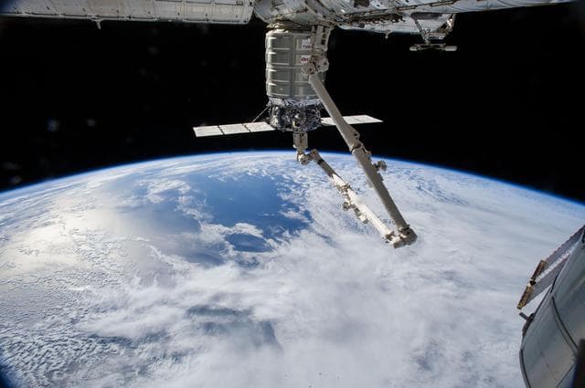 NASA image: TL Cygnus release