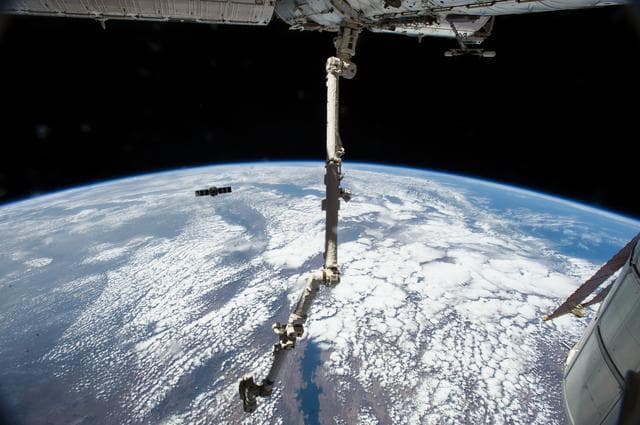 NASA image: TL Cygnus release