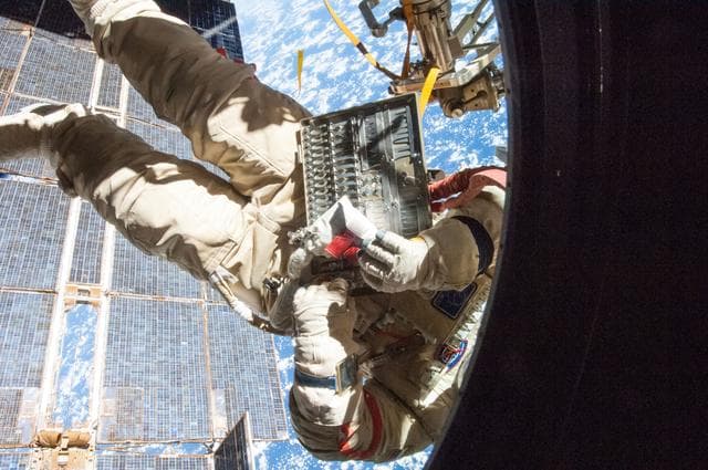 NASA image: Russian EVA no. 39.