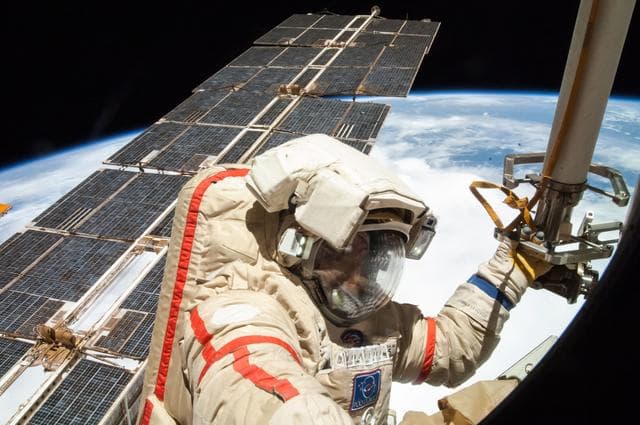 NASA image: Russian EVA no. 39.