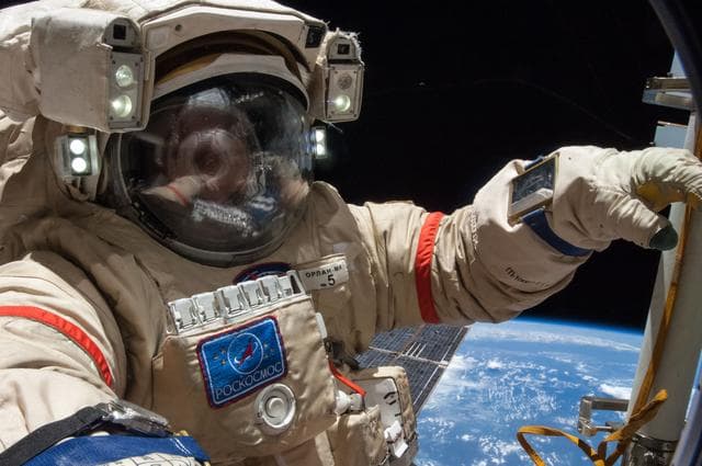 NASA image: Russian EVA no. 39.
