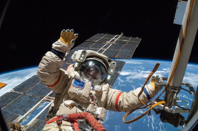 NASA image: Russian EVA no. 39.