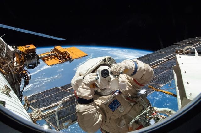 NASA image: Russian EVA no. 39.