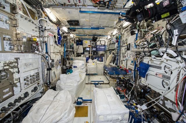 NASA image: Columbus Module