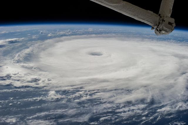 NASA image: Hurricane Edouard taken by Expedition 41 crewmember