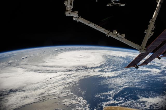NASA image: Hurricane Edouard