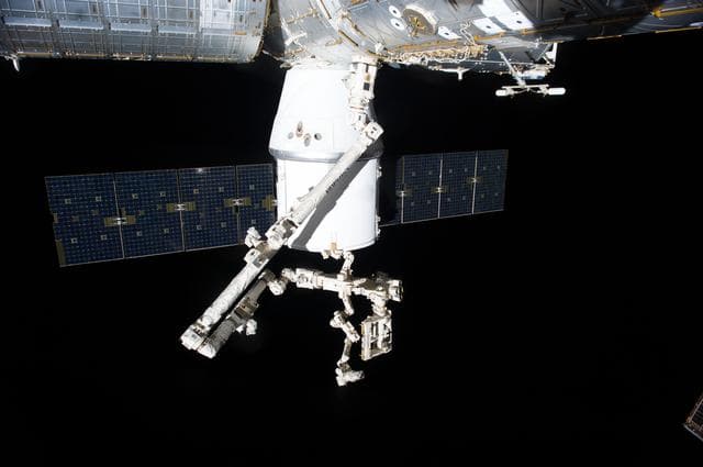 NASA image: ISS RapidScat Installation