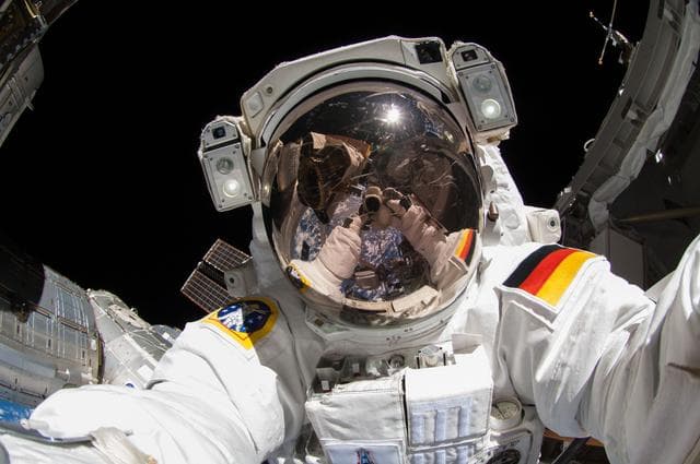 NASA image: Gerst during EVA 27