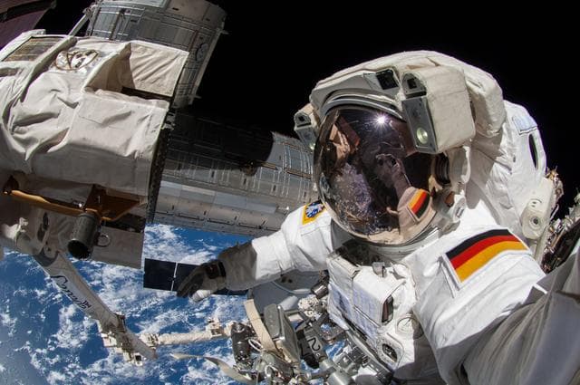 NASA image: Gerst during EVA 27