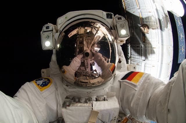 NASA image: Gerst during EVA 27