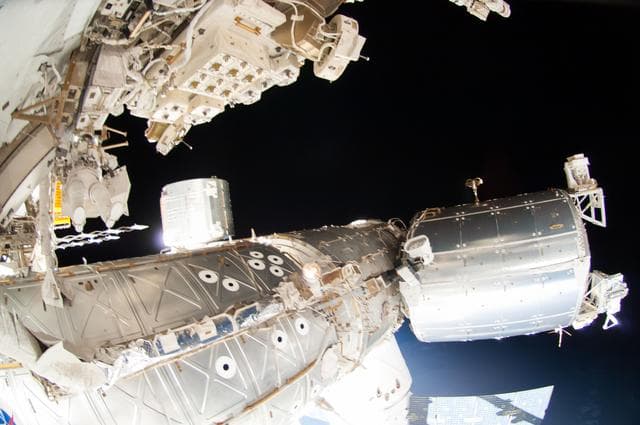 NASA image: Wiseman during EVA