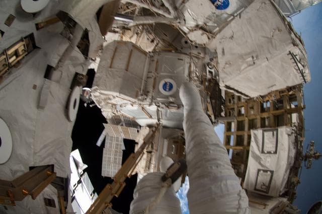 NASA image: Gerst during EVA