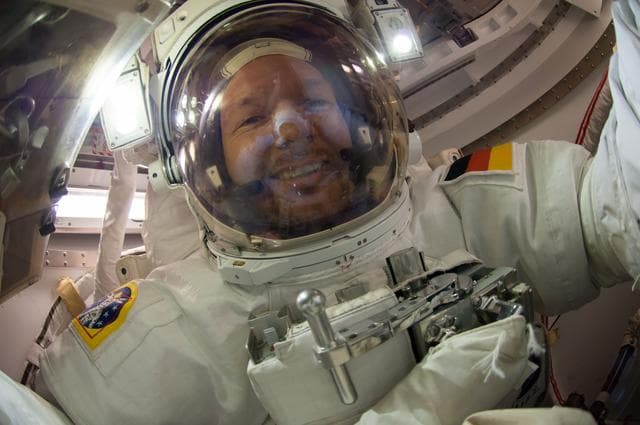 NASA image: Gerst during EVA