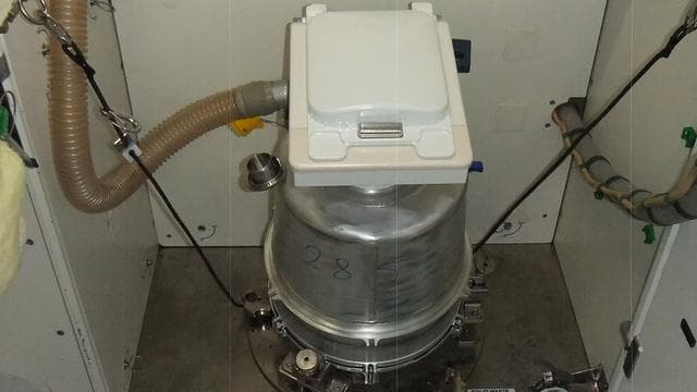 NASA image: The Waste and Hygiene Compartment