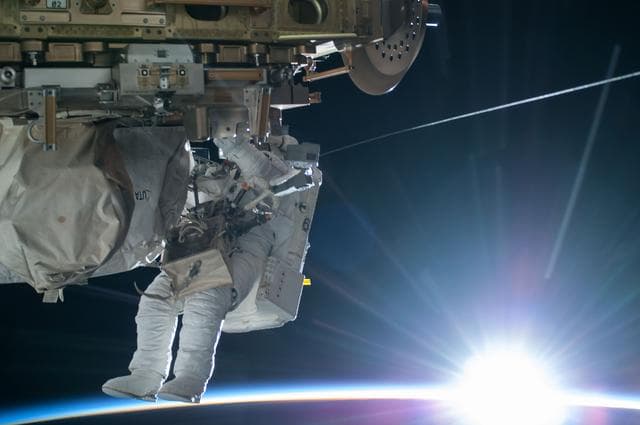 NASA image: Virts during EVA 29