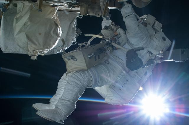 NASA image: Virts during EVA 29