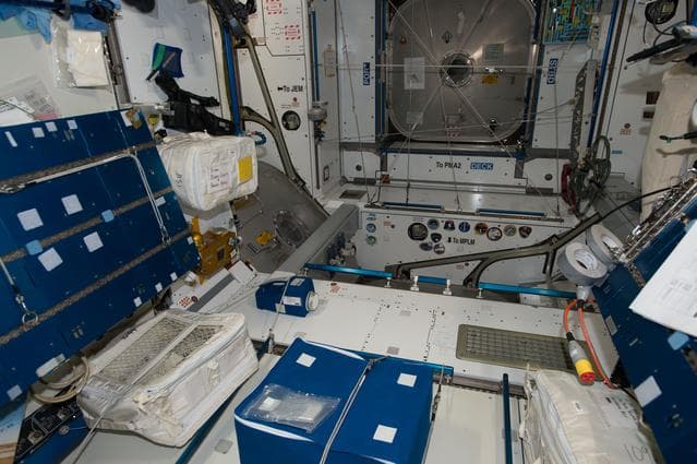 NASA image: Microbial Observatory - 1 sample collection.