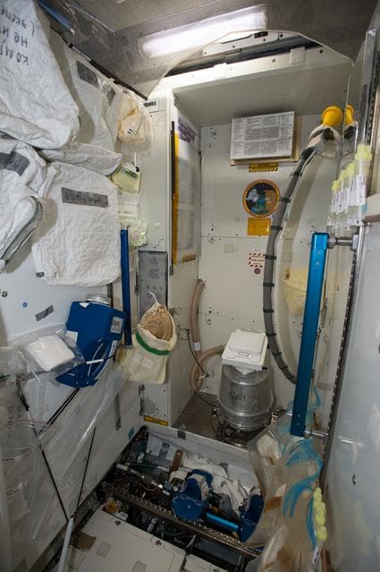 NASA image: Microbial Observatory - 1 sample collection.
