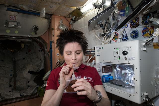 NASA image: ISSEspresso