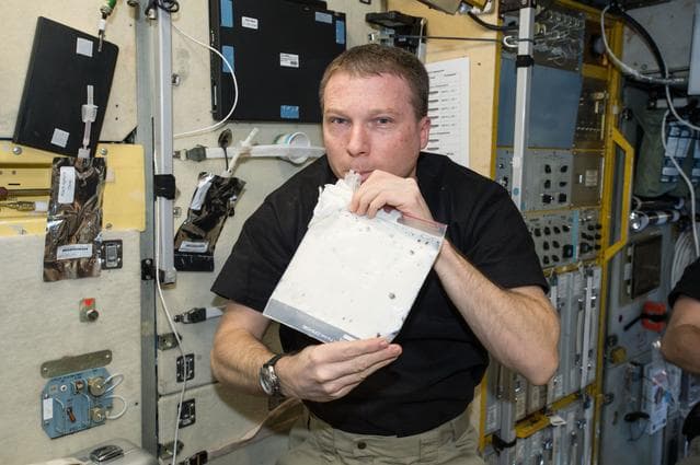 NASA image: Milkshakes in the Service Module