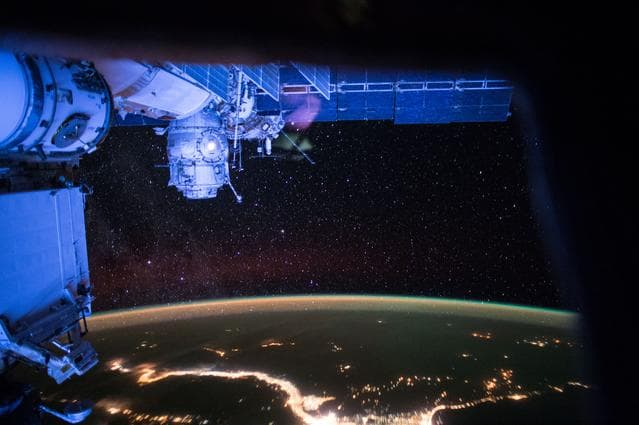 NASA image: Stars setting