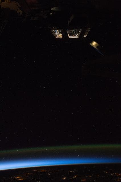 NASA image: View of exterior of Cupola