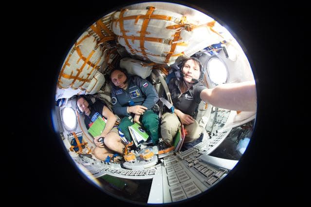 NASA image: 41Soyuz (41S) Departure Preparations