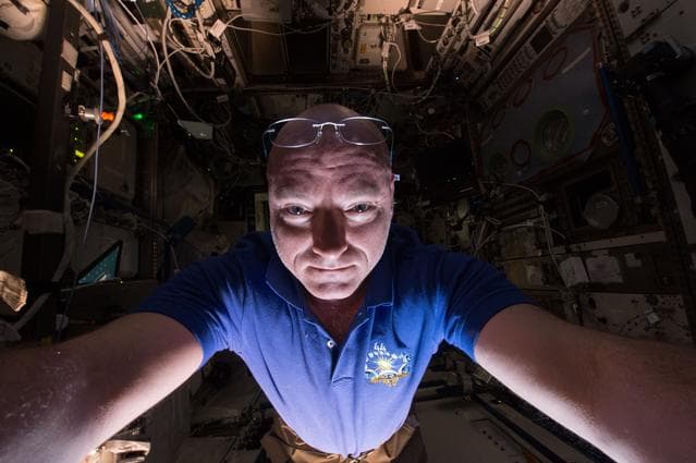 Candid view of Scott Kelly
