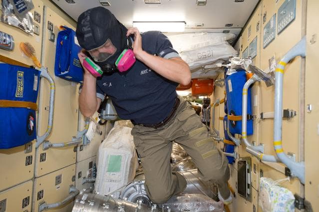 NASA image: Emergency Mask OBT