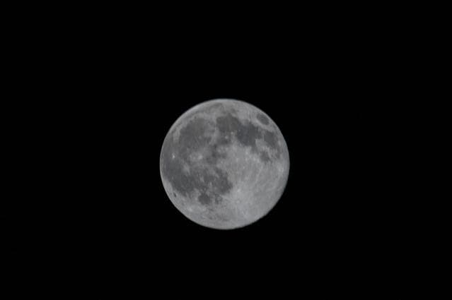 NASA image: Lunar observation taken by Expedition 44 crewmember
