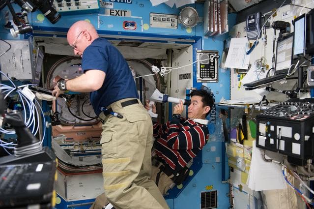 NASA image: Fundoscopy Exam