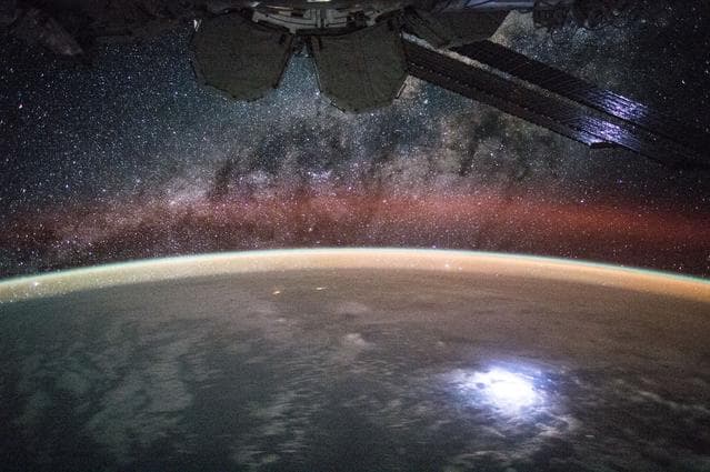 NASA image: Milky Way time lapse